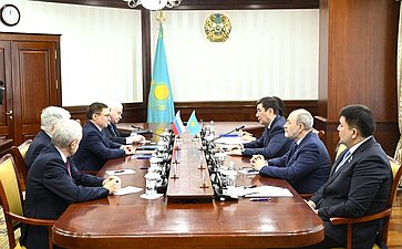 Рабочая поездка первого заместителя Председателя Совета Федерации Владимира Якушева в Казахстан