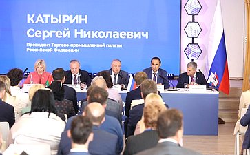 Совместное мероприятие торгово-промышленных палат России и Беларуси на тему «Перспективные проекты делового сотрудничества регионов России и Беларуси – основа благополучия будущих поколений». ХII Форум регионов России и Беларуси