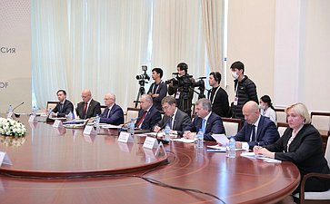 Заседание Межпарламентской комиссии по сотрудничеству Совета Федерации и Сената Олий Мажлиса Республики Узбекистан