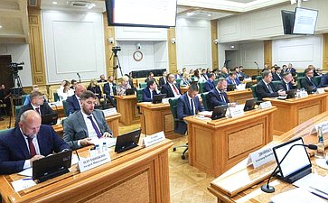 Заседание Совета по вопросам интеграции воссоединенных субъектов Российской Федерации в правовую и социально-экономическую системы Российской Федерации при Совете Федерации