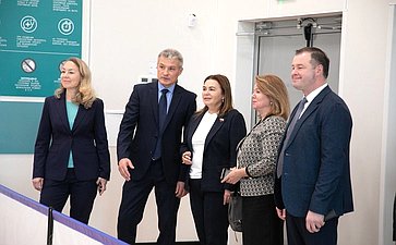 Сенаторы посетили Центр физкультурной и спортивной работы «Олимпия» Тюменского муниципального района