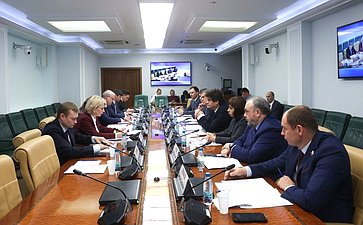 Круглый стол Комитета Совета Федерации по региональной политике, МСУ и делам Севера на тему «Актуальные вопросы реализации федерального проекта «Инфраструктурное меню»