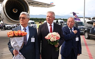 Делегация Федерального Собрания во главе с Председателем Совета Федерации Валентиной Матвиенко прибыла в Женеву для участия в мероприятиях, организованных Межпарламентским союзом (МПС)