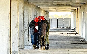 Игорь Кастюкевич посетил строительную площадку в Скадовске, где происходит комплексная застройка