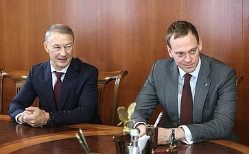 Валентина Матвиенко провела встречу с руководством Рязанской области