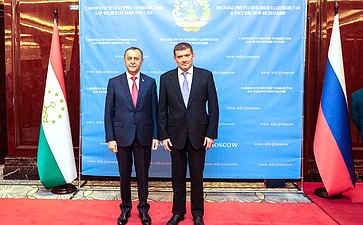 Николай Журавлёв принял участие в торжественном приёме посольства Республики Таджикистан в Российской Федерации, приуроченном к 34-й годовщине Дня государственной независимости республики