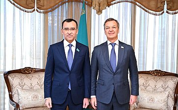 9 декабря 2022 года. Участие делегации СФ в 18-м заседании Комиссии по сотрудничеству между Советом Федерации и Сенатом Парламента Республики Казахстан