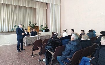 Сергей Михайлов в ходе рабочей поездки в регион посетил Акшинский муниципальный округ