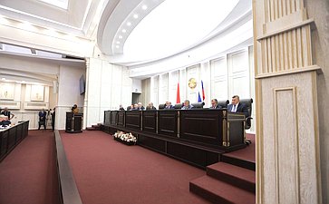 Делегация Совета Федерации во главе с заместителем Председателя СФ Юрием Воробьевым приняла участие в 68-й сессии Парламентского Собрания Союза Беларуси и России