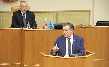 Сергей Рябухин принял участие в заседании Законодательного Собрания Ульяновской области