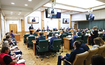 Заседание Комитета Совета Федерации по конституционному законодательству и государственному строительству
