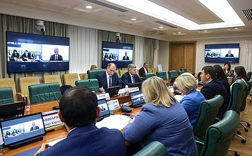 Круглый стол Комитета Совета Федерации по экономической политике совместно с Комитетом Совета Федерации по международным делам «Вопросы применения и совершенствования антимонопольного законодательства РФ в условиях санкционного давления»