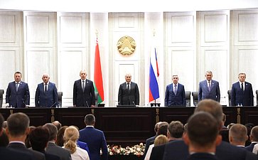 Делегация Совета Федерации во главе с заместителем Председателя СФ Юрием Воробьевым приняла участие в 68-й сессии Парламентского Собрания Союза Беларуси и России