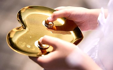 В День семьи, любви и верности во Владимирской области состоялось Всероссийская акция «День рождения семьи», в ходе которой сенаторы поздравили молодожёнов