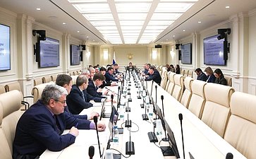 Заседание Комитета Совета Федерации по Регламенту и организации парламентской деятельности