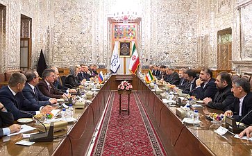 Председатель Совета Федерации Валентина Матвиенко встретилась в Тегеране с Председателем Собрания исламского совета (Меджлиса) Исламской Республики Иран Али Лариджани