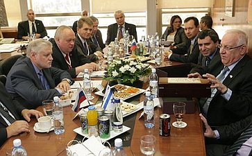 Официальный  визит  Председателя  Совета Федерации Сергея  Миронова  в Государство Израиль.