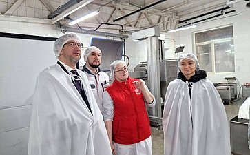Николай Владимиров посетил одно из ведущих предприятий пищевой промышленности Чувашии