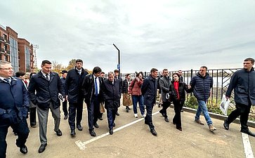 Сенаторы посетили территории комплексного развития региона