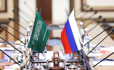 Встреча заместителя Председателя СФ Константина Косачева с заместителем Министра иностранных дел Королевства Саудовская Аравия по вопросам многостороннего сотрудничества Абдуррахманом Ар-Расси