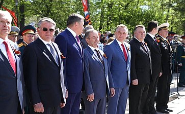Парад в Вологодской области по случаю 71-й годовщины Победы