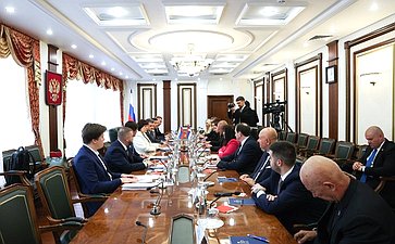 Встреча сенаторов с делегацией Народной скупщины Республики Сербии, членами фракции партии «Единая Сербия» и группы по сотрудничеству Народной скупщиной Республики Сербии с Советом Федерации