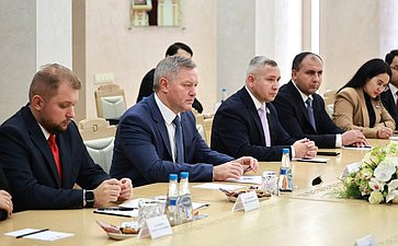 В рамках поездки состоялась встреча с Председателем Совета Республики Национального собрания Республики Беларусь Натальей Кочановой