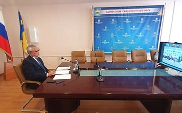 Баир Жамсуев принял участие в первой онлайн-встрече «Вместе 100 лет», иниицированной Россотрудничеством и Союзом монгольских обществ Дружбы