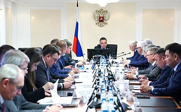 Заседание Комитета Совета Федерации по Регламенту и организации парламентской деятельности