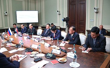 Инна Святенко провела встречу с руководителем группы содействия развитию корейско-российской дружбы в Верховном народном собрании Корейской Народно-Демократической Республики