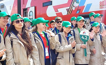 Участники проекта «Поезд Памяти» посетили Могилевскую область