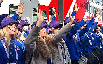 Участники культурно-образовательного проекта «Поезд Памяти» прибыли в белорусский город Гомель