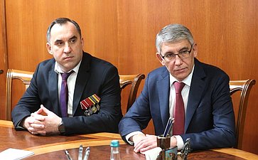 Встреча Председателя Совета Федерации Валентины Матвиенко с руководством Тульской области