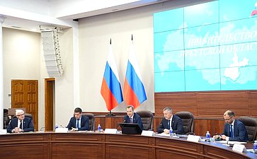Сенаторы приняли участие в совещании по строительству школы в г. Братске