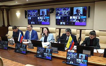 Совместное заседание группы по сотрудничеству Совета Федерации с Национальной ассамблеей Республики Эквадор и группы дружбы «Эквадор-Россия» Национальной ассамблеи Республики Эквадор