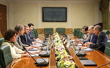 Встреча Константина Косачева с Чрезвычайным и Полномочным Послом Исламской Республики Иран в Российской Федерации Каземом Джалали