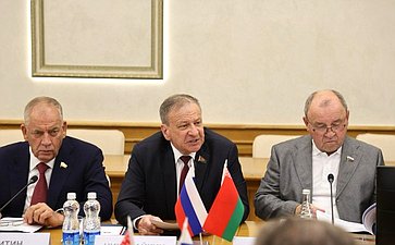 Ольга Щетинина приняла участие в работе совместного заседания Комиссии Парламентского Собрания Союза Беларуси и России по бюджету, налогам и финансовому рынку, Комиссии ПС по экономической политике и Комиссии ПС по промышленности и торговле