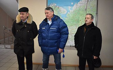 Встреча Ю. Воробьева с курсантами центра «Корабелы Прионежья»
