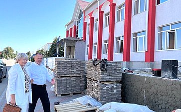 Игорь Мурог в рамках парламентского контроля посетил с рабочим визитом Александро-Невский район и Ряжский округ