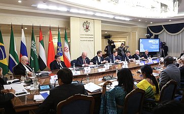 Первое рабочее заседание (встреча) председателей комитетов по международным делам парламентов (палат парламентов) стран БРИКС