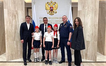 Встреча Айрата Гибатдинова со школьниками Ульяновской области