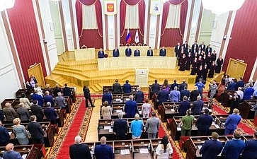 Константин Косачев принял участие в торжественном собрании, посвященном 30-летию Конституции Республики Марий Эл