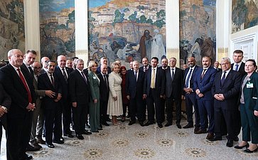 Встреча Председателя Совета Федерации Валентины Матвиенко с Председателем Совета Нации Алжирской Народной Демократической Республики Салахом Гуджилем