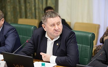 М. Пономарев Заседание Комитета Совета Федерации по экономической политике