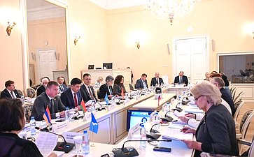 Заседание Постоянной комиссии МПА СНГ по социальной политике и правам человека