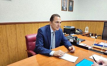 Встреча Андрея Хапочкина и прокурора Сахалинской области Вячеслава Шайбекова