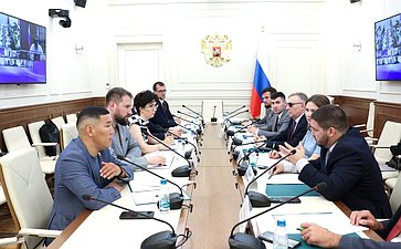 Заседание Совета Палаты молодых законодателей при СФ