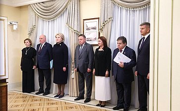Церемония подписания Соглашения о сотрудничестве между Советом Федерации и Меджлисом Туркменистана