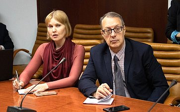 Встреча А. Пушкова с представителями иностранных СМИ