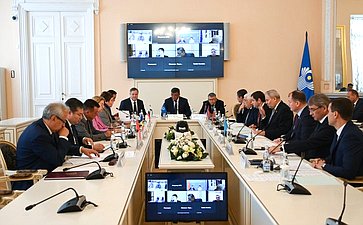 Участие сенаторов РФ и в заседании контрольно-бюджетной комиссии МПА СНГ